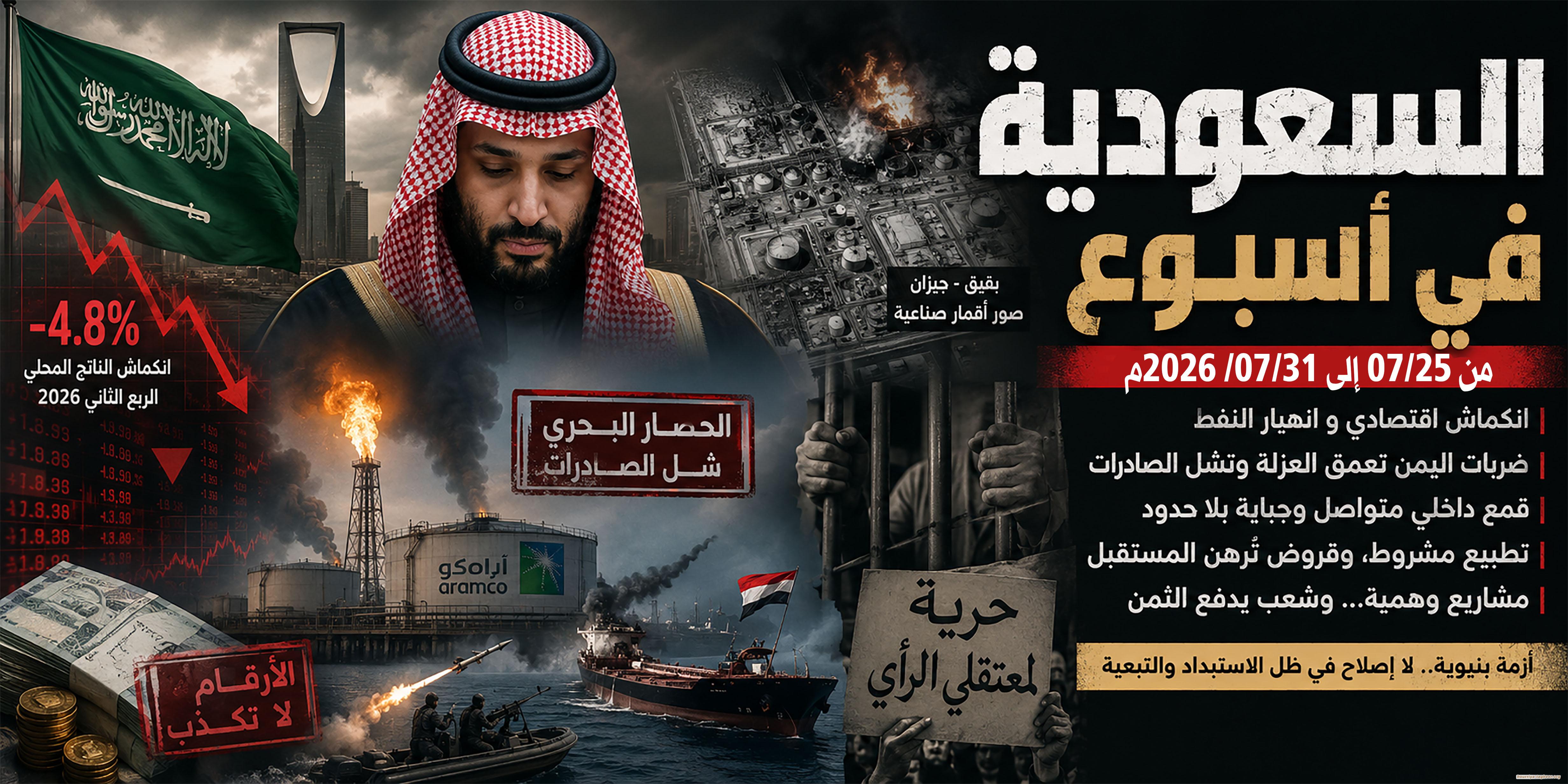 السعودية في أسبوع من 07/25 إلى 07/31/ 2026م